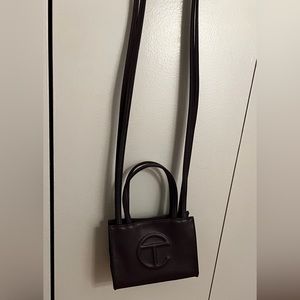 Telfar Mini Shopping Bag Eggplant